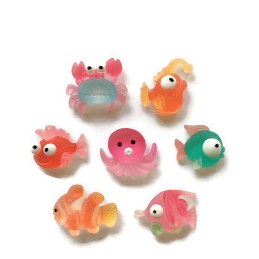 Frosted Sea Creature Magnets