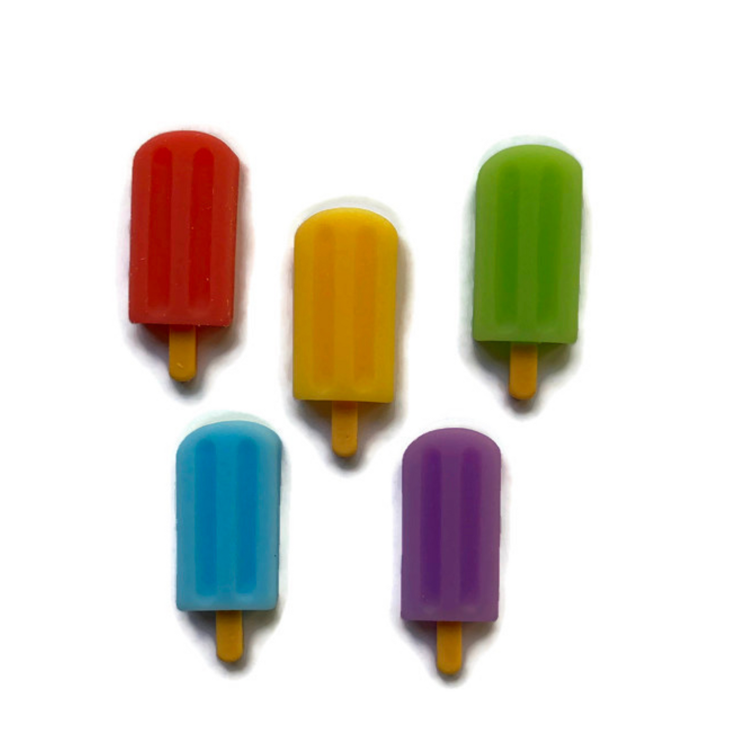Rainbow Popsicle Magnets