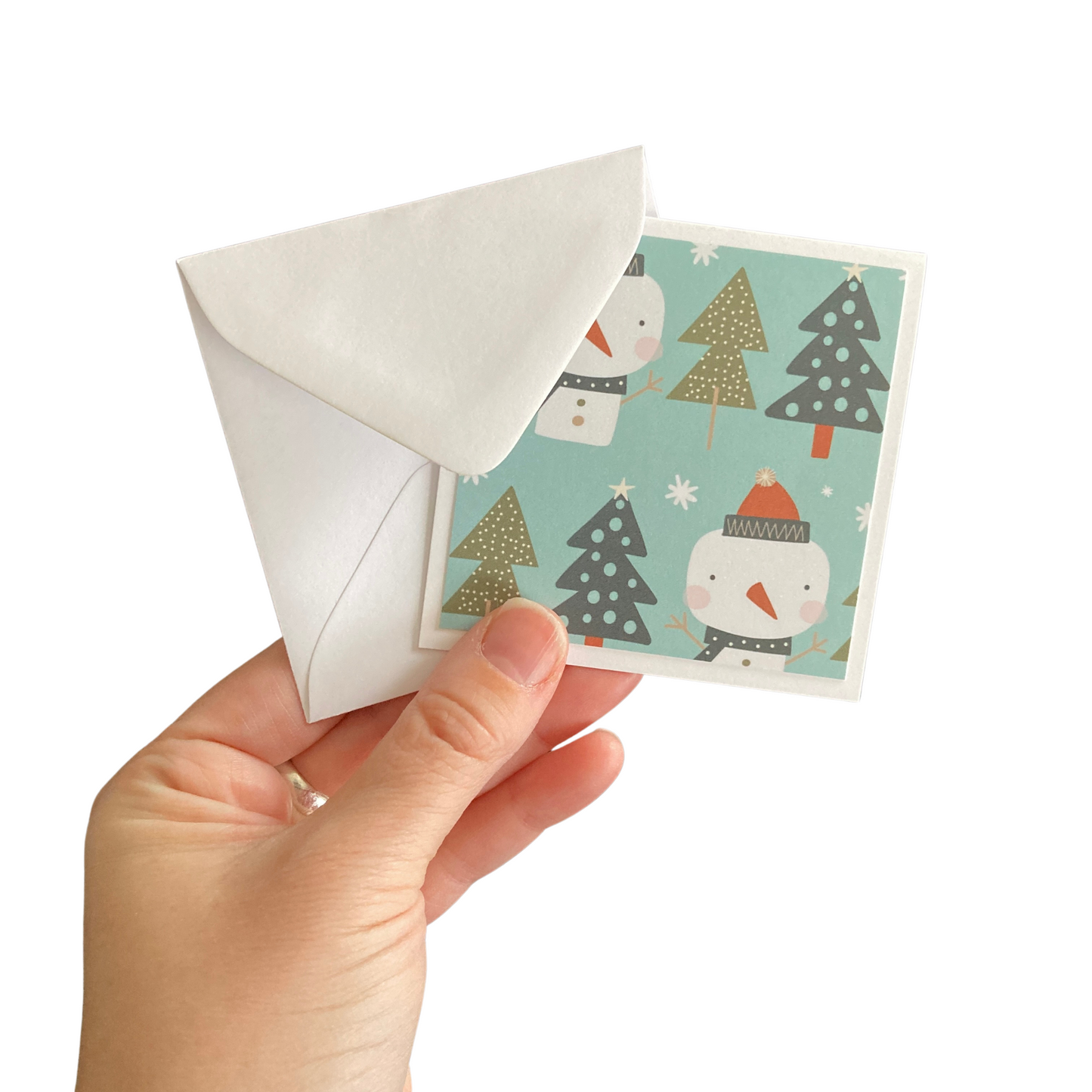 3x3 Holiday Season Note Cards