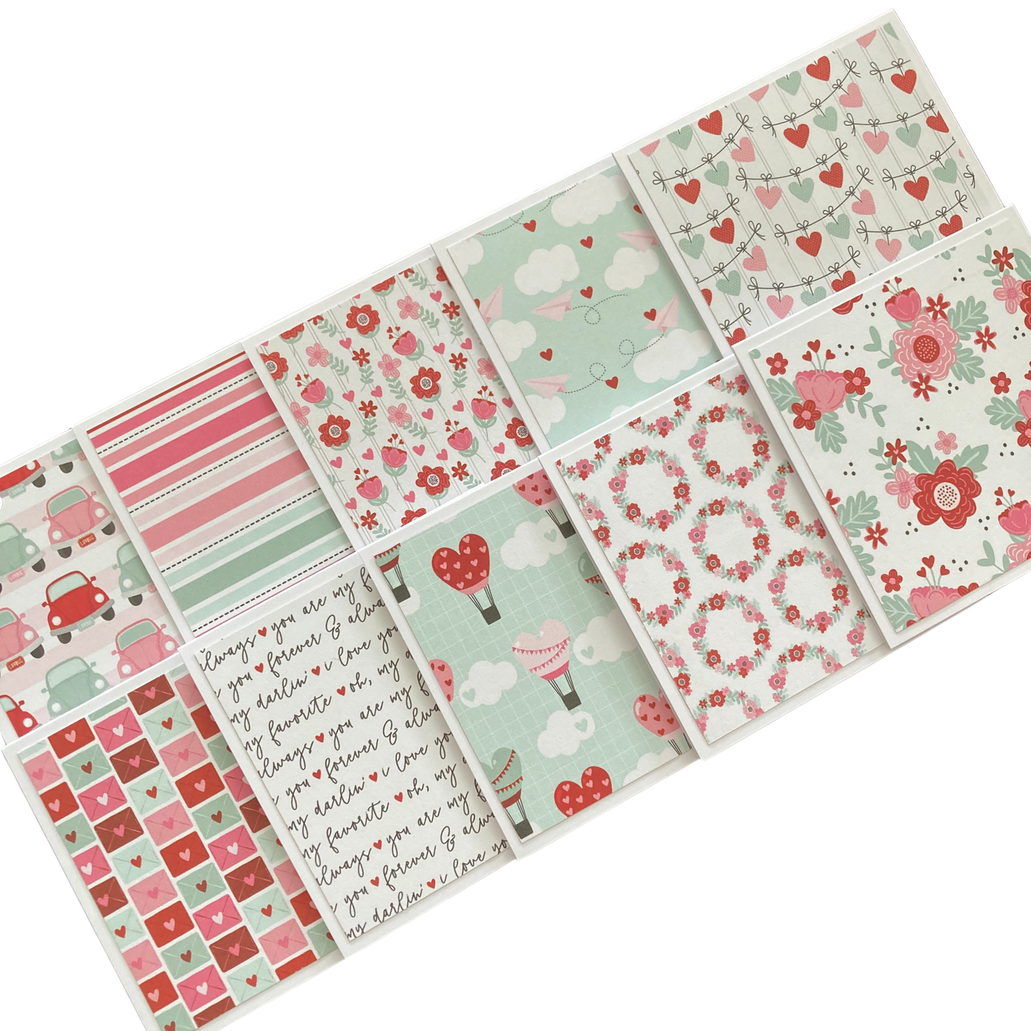 3x3 Love Notes Note Cards