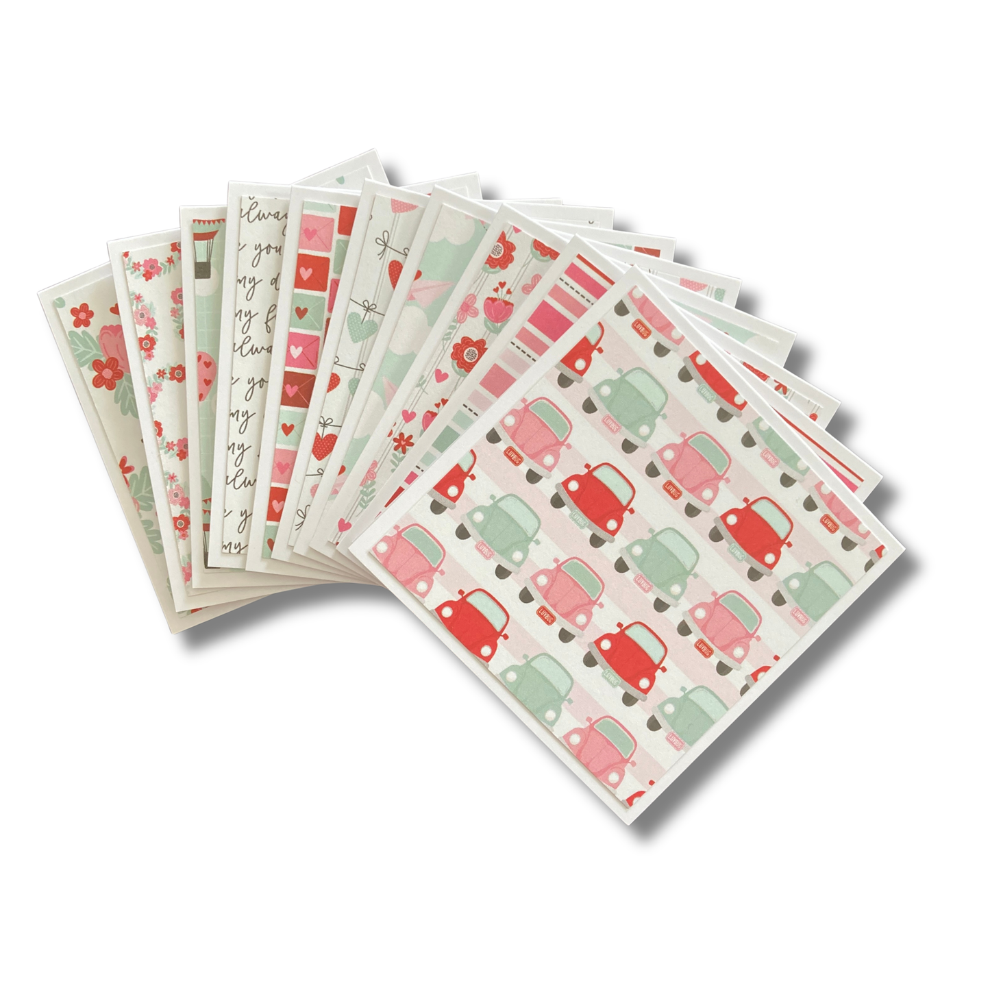 3x3 Love Notes Note Cards