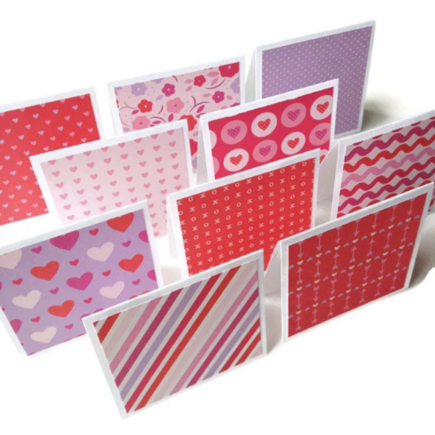 3x3 Be Mine Note Cards