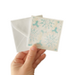 3x3 Frosted Lace Note Cards