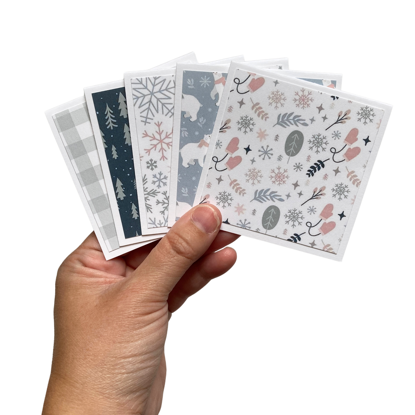 3x3 Winterland Note Cards