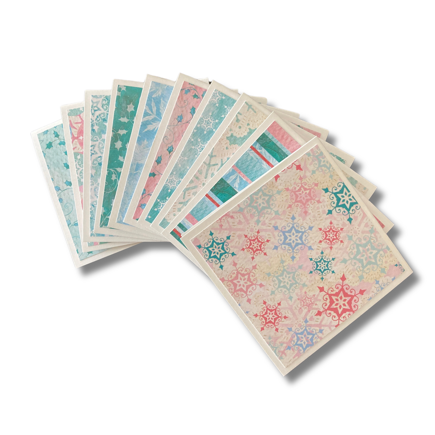 3x3 Frosted Lace Note Cards