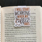 I Will Start Working When My Coffee Does Bookmark