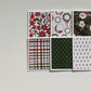 3x3 Happy Christmas Note Cards