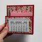 Petunia Patch 2025 Desk Calendar