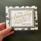 Your Amazing Future Starts Now Gift Card Holder