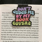 Don't Judge Me By My Book Covers Bookmark