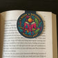 A Book A Day Keeps Reality Away Navy Bookmark